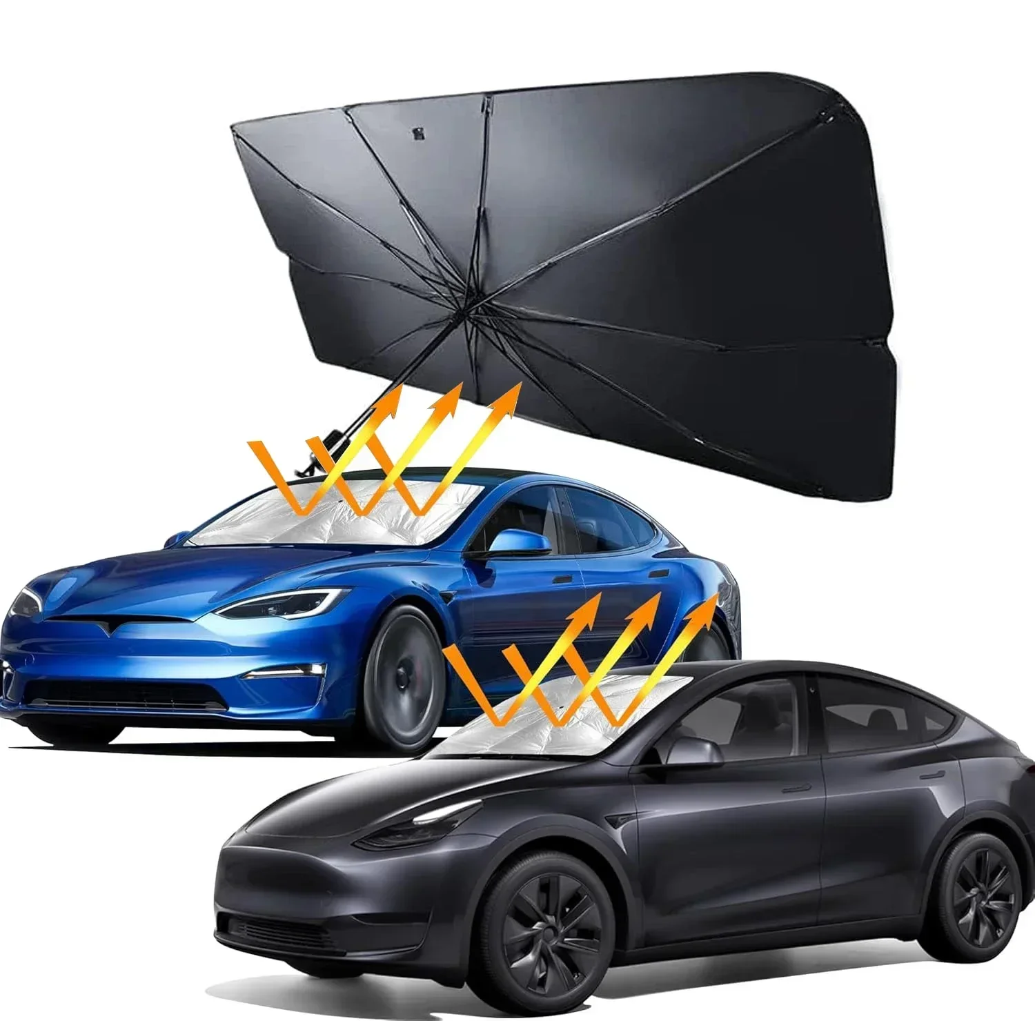 Car Umbrella Sunshade Windshie - đánh giá và giá Windshield Sun Shade
