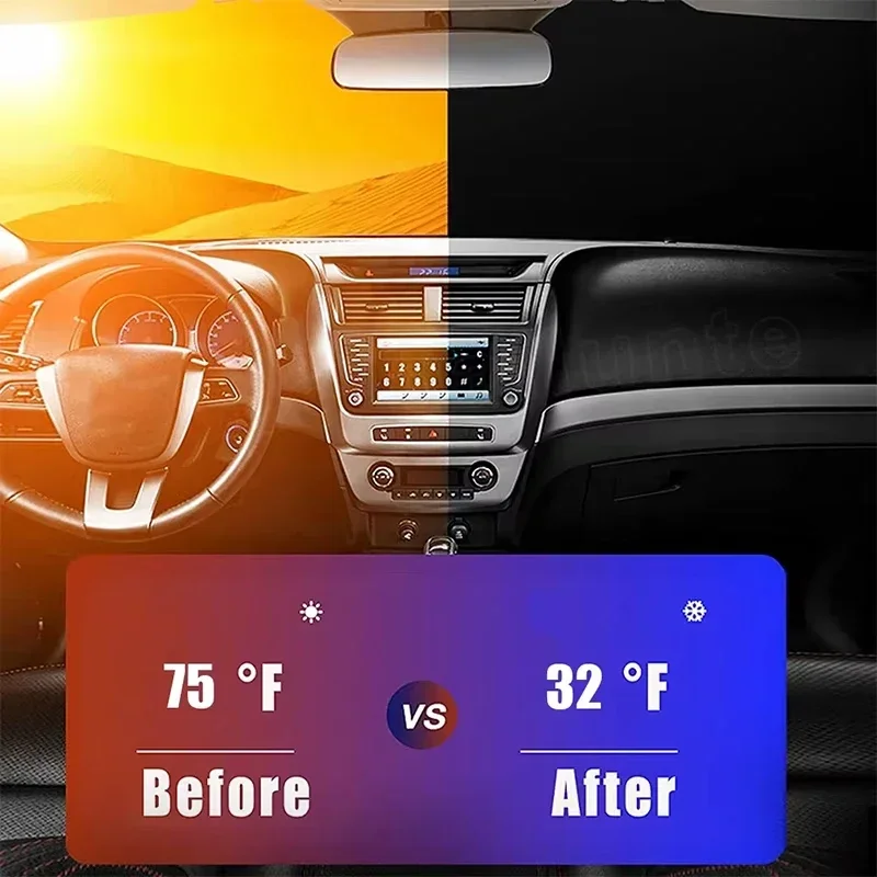 Car Windshield Sun Visor Folda - đánh giá và giá Windshield Sun Shade