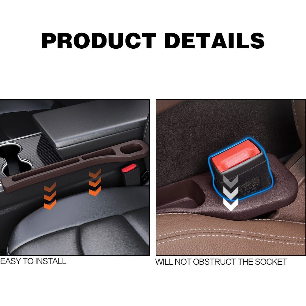 2PCS New Car Seat Gap Filler B - đánh giá và giá Car Accessories Website