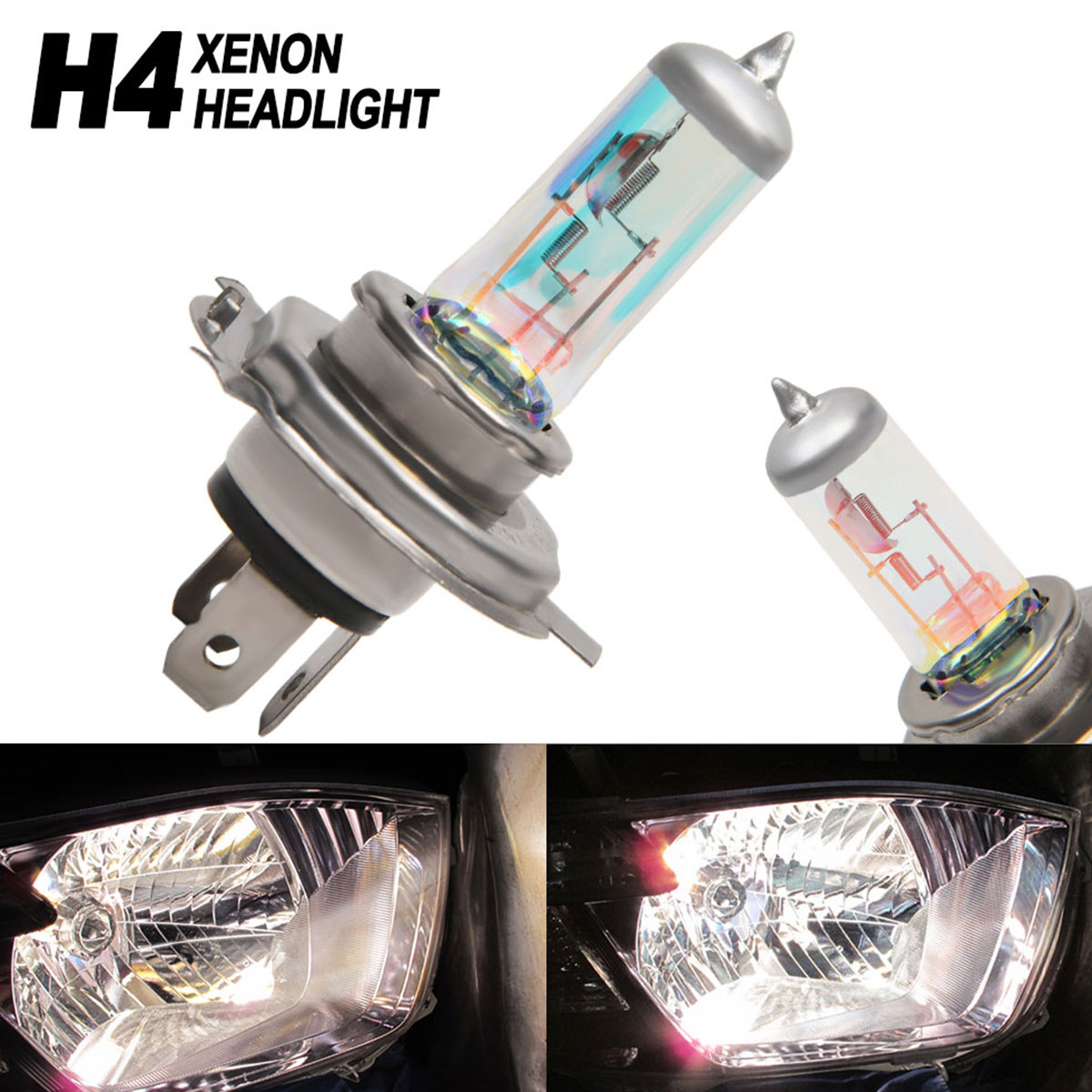1/2 Pcs H4 Halogen Headlight B - đánh giá và giá Accessories Car Near