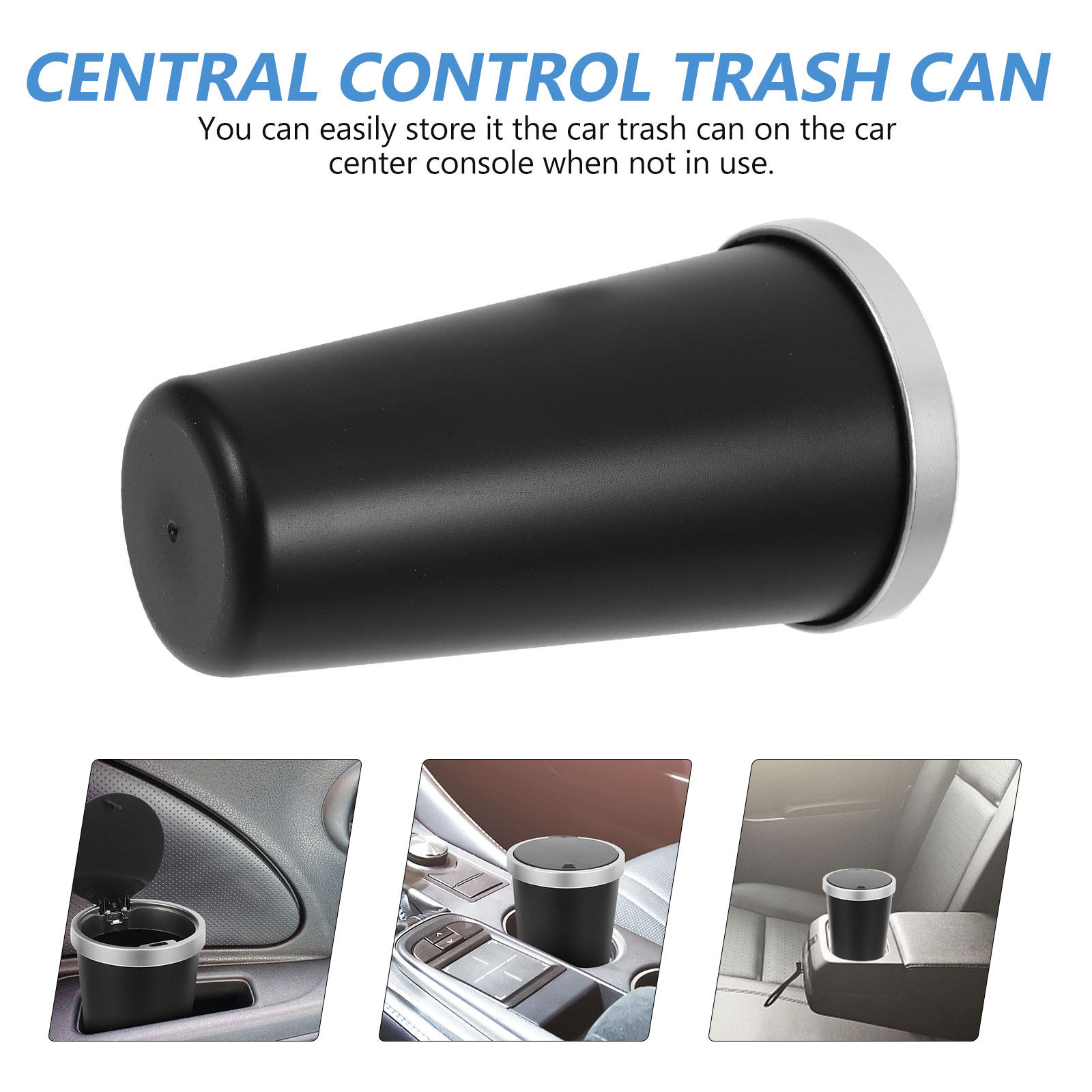 Small Car Trash Can for Center - đánh giá và giá Car Accessories Must Have
