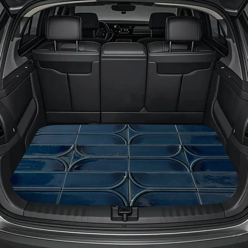 1pc Car Trunk Mat With Printed - đánh giá và giá Car Accessories Must Have
