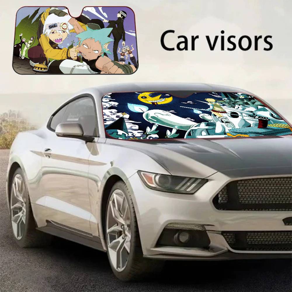 Classic Soul Eater Novelty Car - đánh giá và giá Windshield Sun Shade