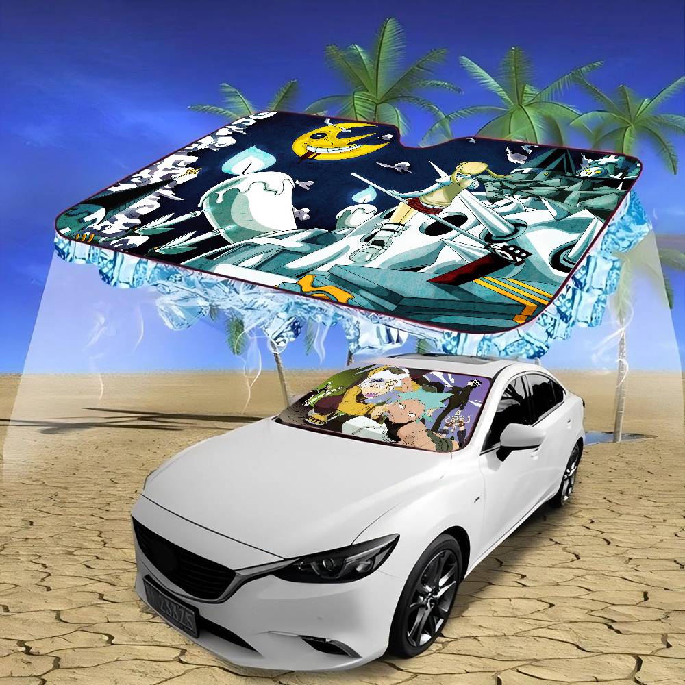 Classic Soul Eater Novelty Car - đánh giá và giá Windshield Sun Shade
