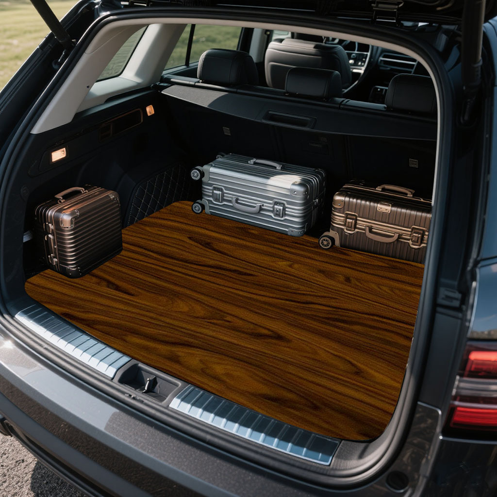 1pc Car Trunk Mat With Printed - đánh giá và giá Car Accessories Must Have