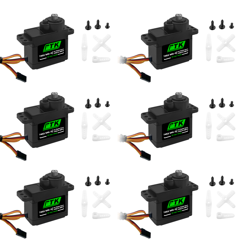 PTK 7452 MG-D 9g Digital Servo - đánh giá và giá D.A.D Car Accessories