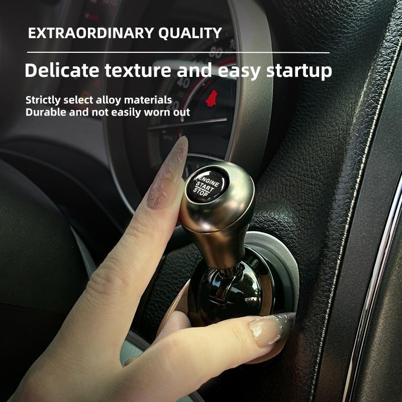 Car One-Touch Start Button wit - đánh giá và giá Car Accessories Website