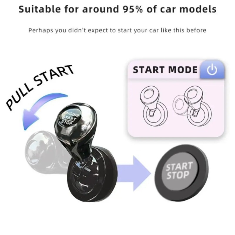 Car One-Touch Start Button wit - đánh giá và giá Car Accessories Website