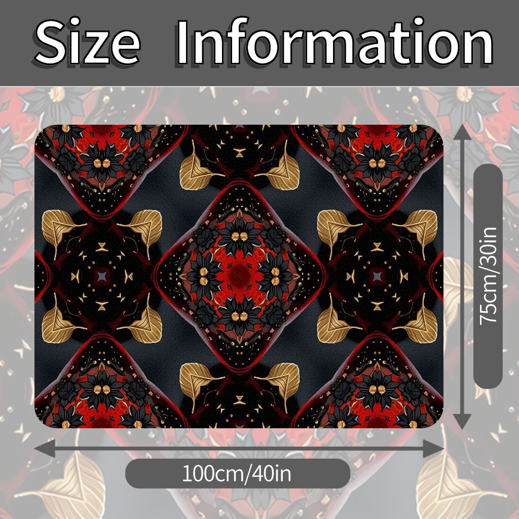 1pc Car Trunk Mat With Printed - đánh giá và giá Car Accessories Must Have