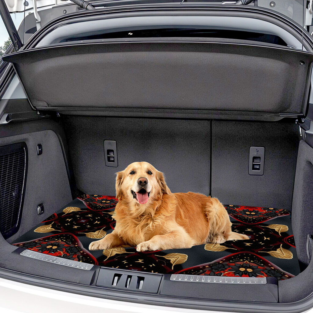 1pc Car Trunk Mat With Printed - đánh giá và giá Car Accessories Must Have